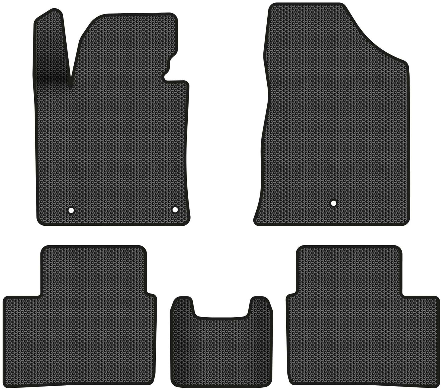 EVA коврики в салон авто EVAtech для Ceed (JD) Kia 2012-2018 2 поколение Combi EU KI3105CV5KH3SBB