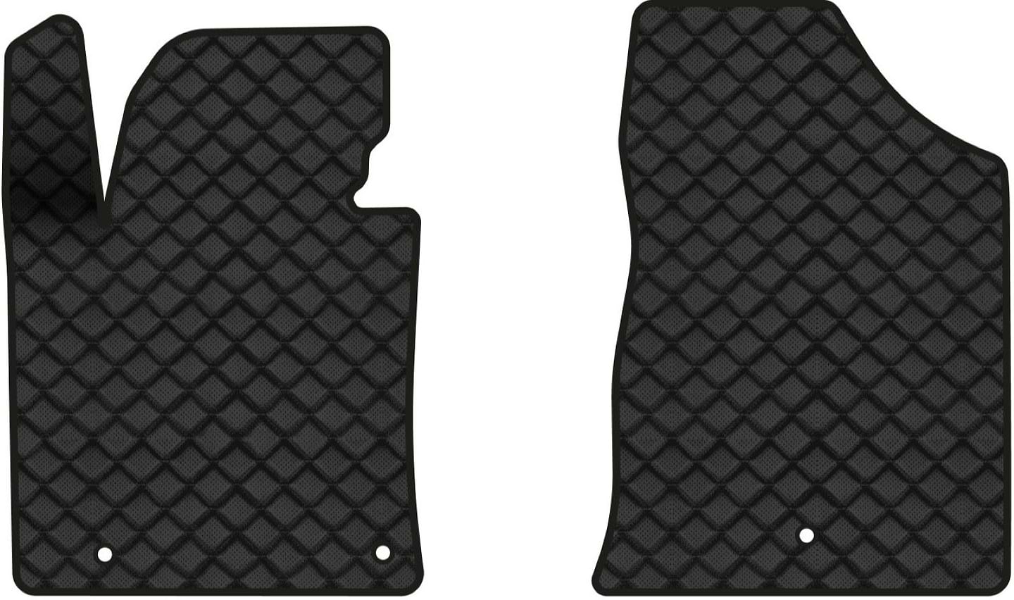 Коврики из экокожи в салон авто передние EVAtech ECO для Ceed (JD) Kia 2012-2018 2 поколение Htb EU (KI3106AV2KH3BBB)