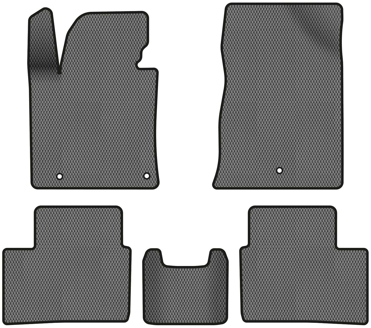 EVA коврики в салон авто EVAtech для Ceed (JD) Kia 2012-2018 2 поколение Htb EU KI3106C5KH3RGB