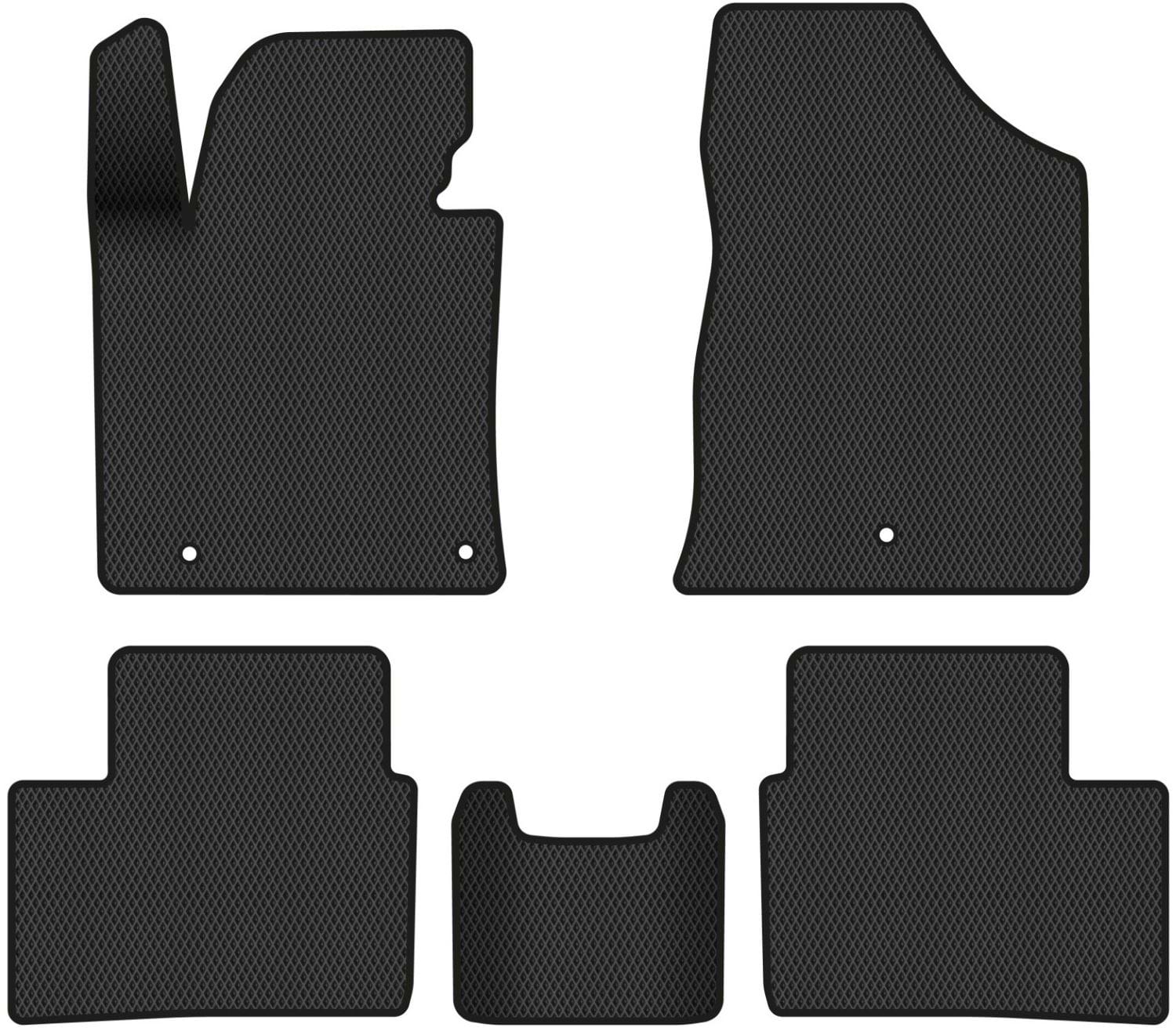 EVA коврики в салон авто EVAtech для Ceed (JD) Kia 2012-2018 2 поколение Htb EU KI3106CV5KH3RBB