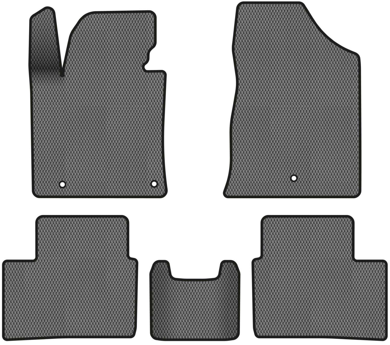 EVA килимки в салон авто EVAtech для Ceed (JD) Kia 2012-2018 2 покоління Htb EU KI3106CV5KH3RGB