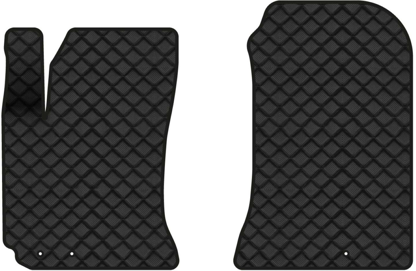 Коврики из экокожи в салон авто передние EVAtech ECO для Cerato (TD) Kia 2008-2012 2 поколение Sedan EU (KI3112A2LA3BBB)