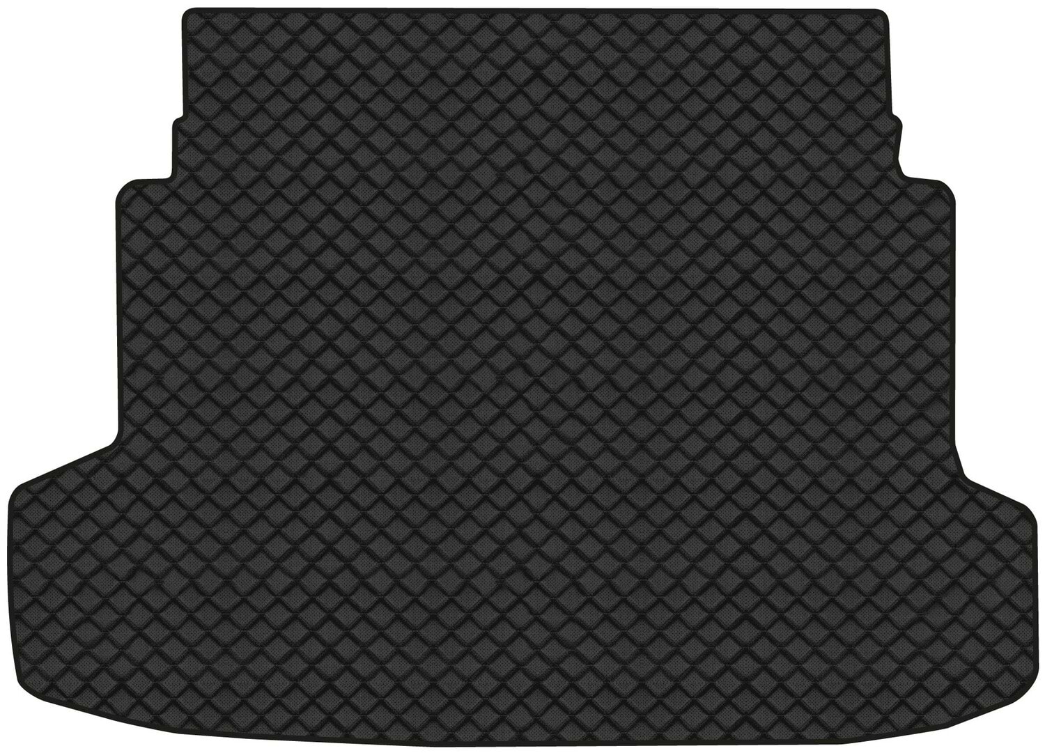 Коврик из экокожи в багажник авто EVAtech ECO для Cerato (TD) Kia 2008-2012 2 поколение Sedan EU KI3112B1BBB