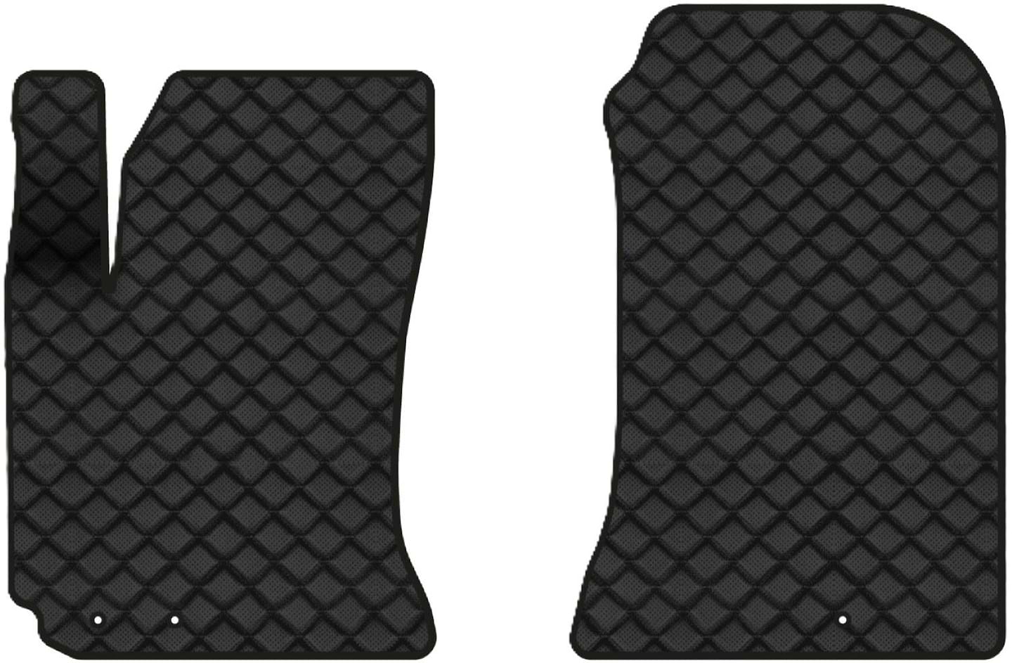 Коврики из экокожи в салон авто передние EVAtech ECO для Cerato (TD) Kia 2008-2012 2 поколение Htb EU (KI3113A2LA3BBB)