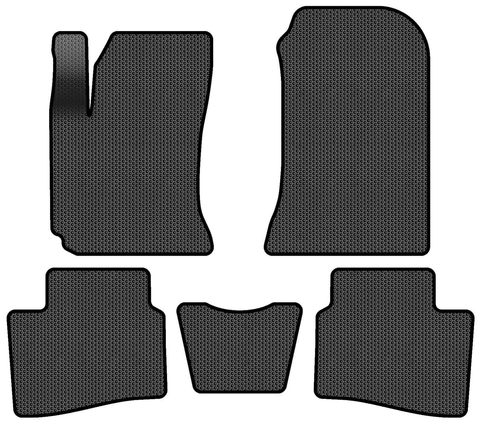 EVA коврики в салон авто EVAtech для Cerato (TD) Kia 2008-2012 2 поколение Htb EU (KI3113C5SBB)