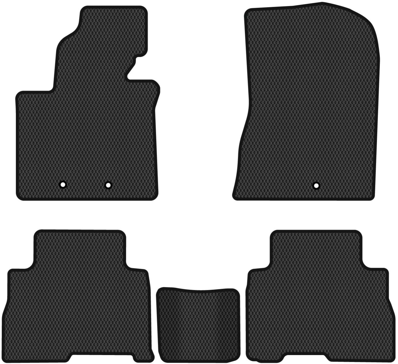 EVA коврики в салон авто EVAtech для Sorento (XM) 5 seats Restyling Kia 2012-2014 2 поколение SUV EU KI32230CB5KH4RBB