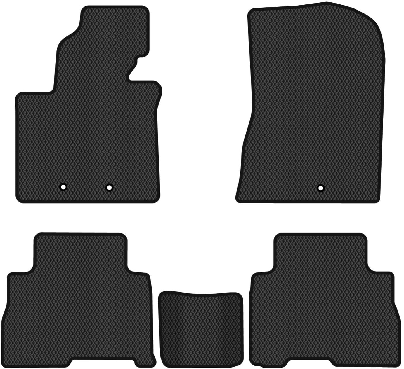 EVA килимки в салон авто EVAtech для Sorento (XM) 5 seats Restyling Kia 2012-2014 2 покоління SUV EU KI32230CB5KH5RBB