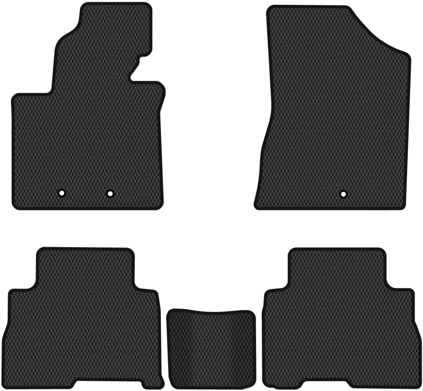 EVA коврики в салон авто EVAtech для Sorento (XM) 5 seats Restyling Kia 2012-2014 2 поколение SUV EU KI32230CG5KH5RBB