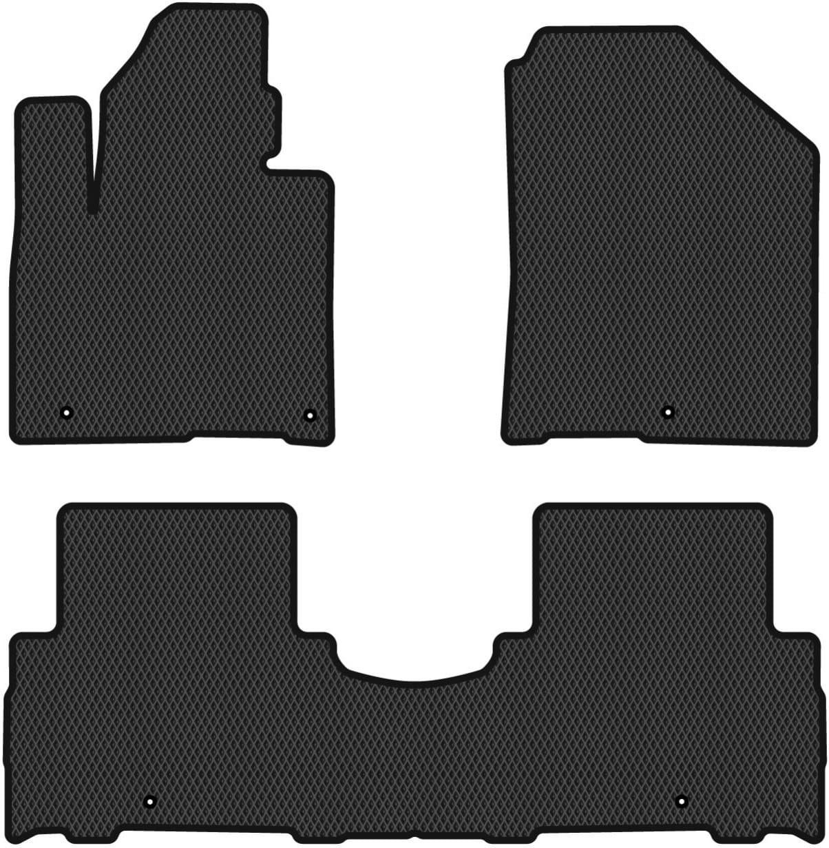 EVA килимки в салон авто EVAtech для Sorento Prime (UM) 7 seats Kia 2014-2020 3 покоління SUV EU KI32619ZV3RBB