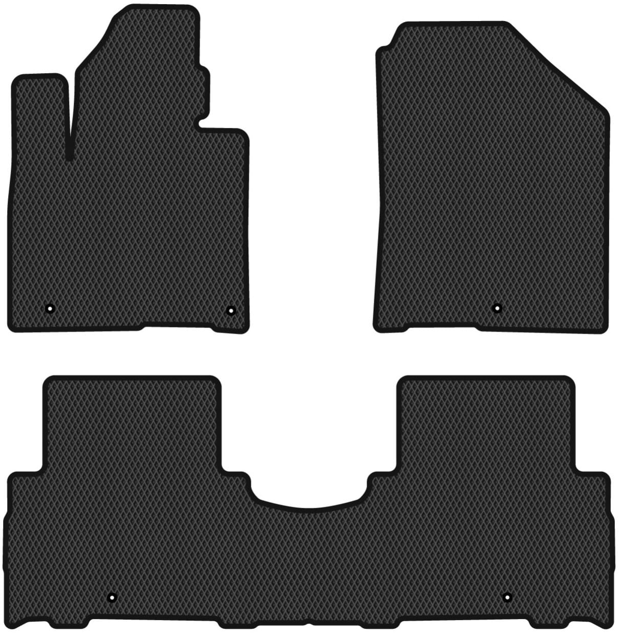 EVA килимки в салон авто EVAtech для Sorento Prime (UM) 7 seats Kia 2014-2020 3 покоління SUV EU KI32619ZV3LA5RBB