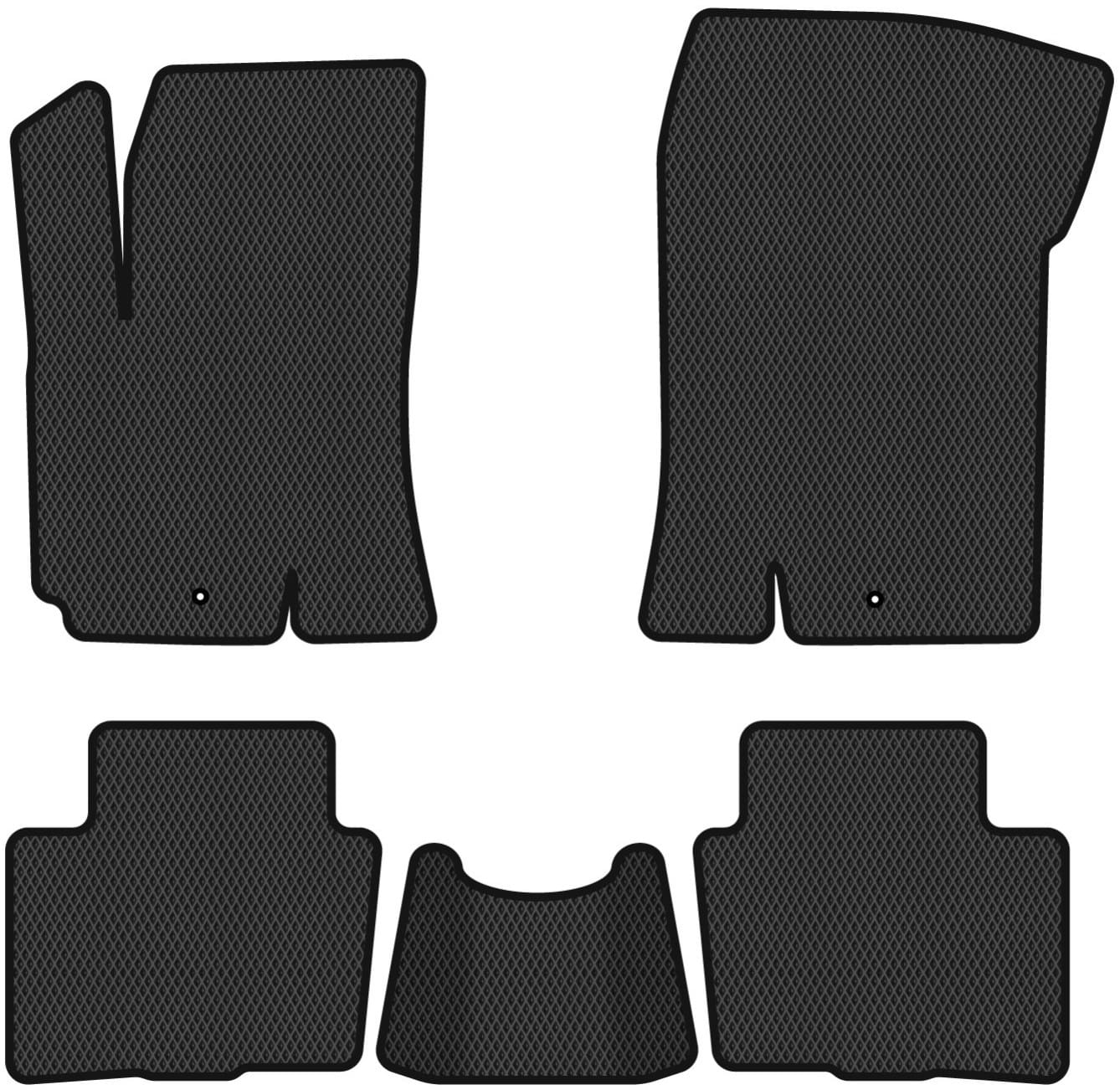 EVA килимки в салон авто EVAtech для Soul (AM) Kia 2008-2013 1 покоління Htb EU KI32724C5LA2RBB