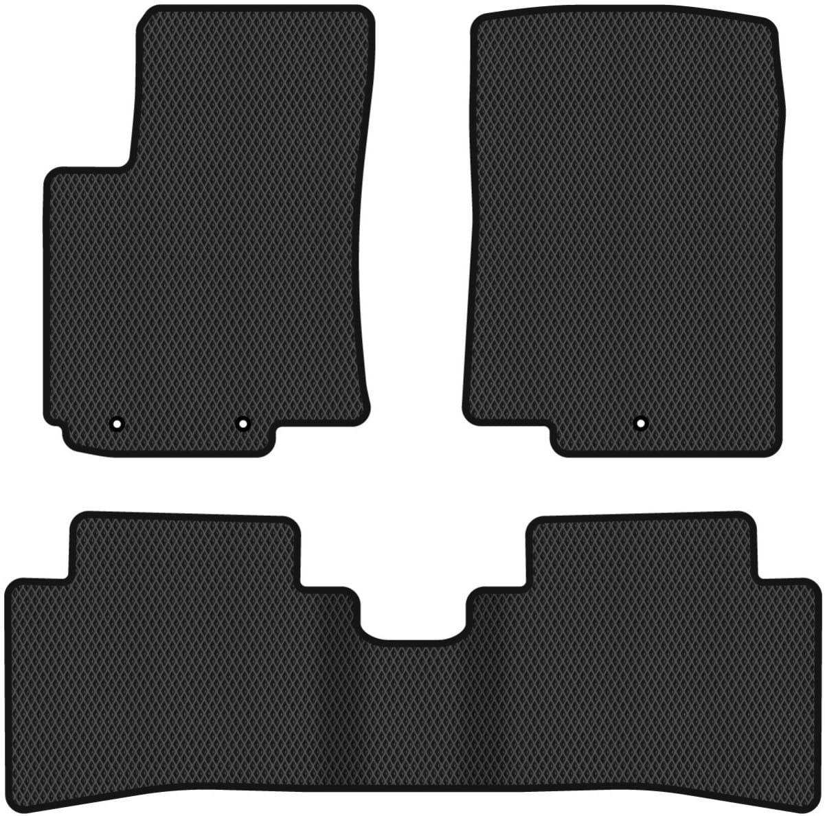 EVA килимки в салон авто EVAtech для Rio Kia 2011-2017 3 покоління Htb EU (KI3319ZB3CP3RBB)