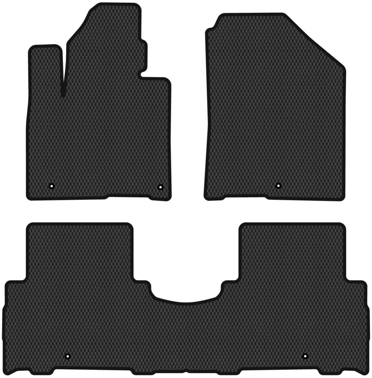 EVA килимки в салон авто EVAtech для Sorento Prime (UM) 5 seats Kia 2014-2020 3 покоління SUV EU KI33357ZV3LA5RBB