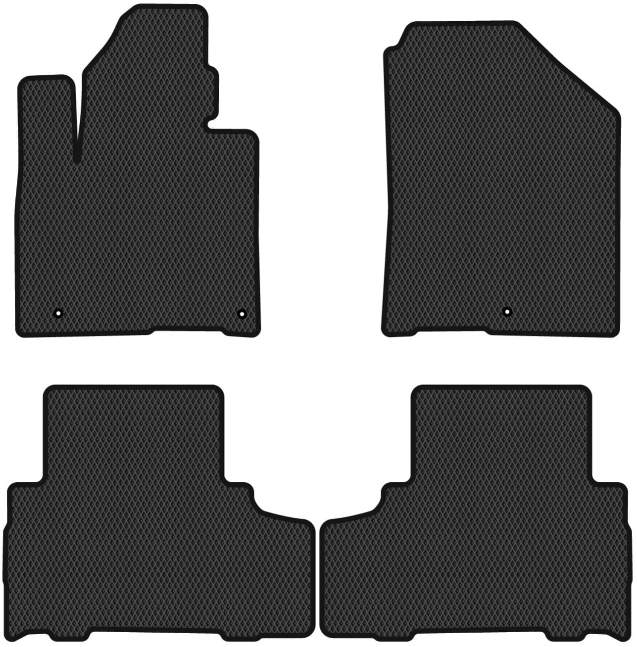 EVA килимки в салон авто EVAtech для Sorento (UM) 7 seats Kia 2014-2020 3 покоління SUV EU KI33358PVC4LA5RBB