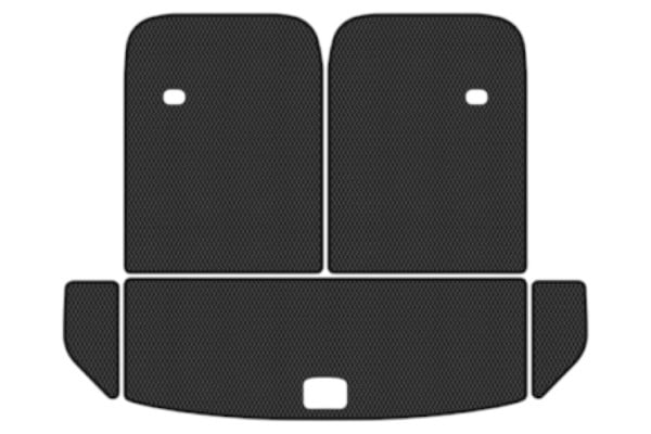 EVA килимок в багажник авто EVAtech для Sorento (UM) 7 seats Kia 2014-2020 3 покоління SUV EU (KI33358BV5RBB)