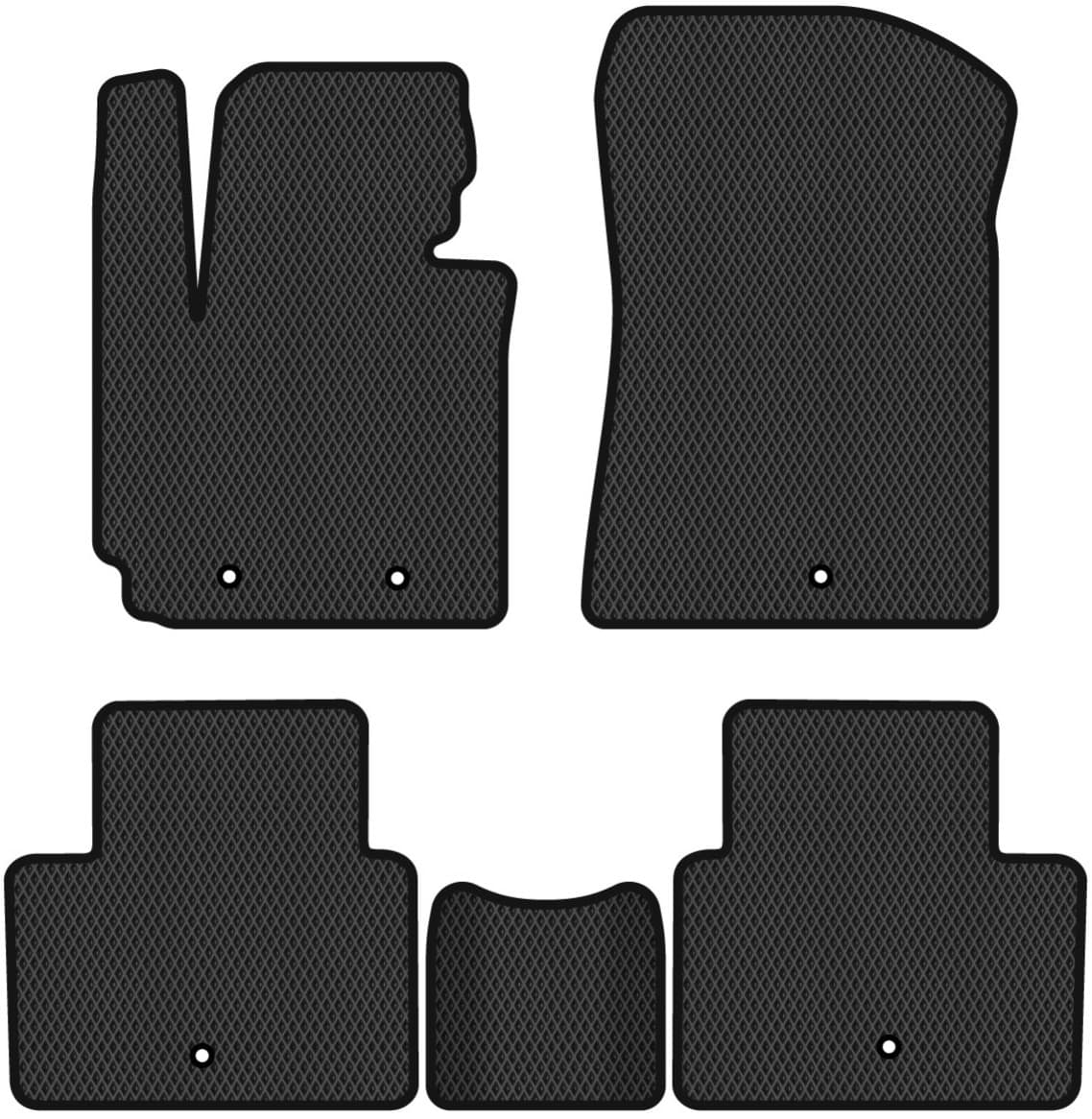 EVA коврики в салон авто EVAtech для Soul (PS) Kia 2014-2016 2 поколение Htb Korea KI33393C5KH5RBB