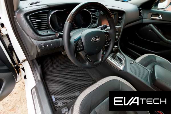 Фото - EVA килимки в салон авто EVAtech для Optima (TF) Kia 2010-2016 3 покоління Sedan EU (KI3349CV5CP3RBB)