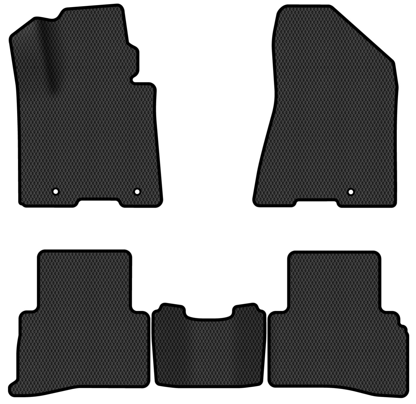 EVA килимки в салон авто EVAtech для Sportage (QL) Kia 2016-2021 4 покоління SUV EU (KI3356CE5KH3RBB)