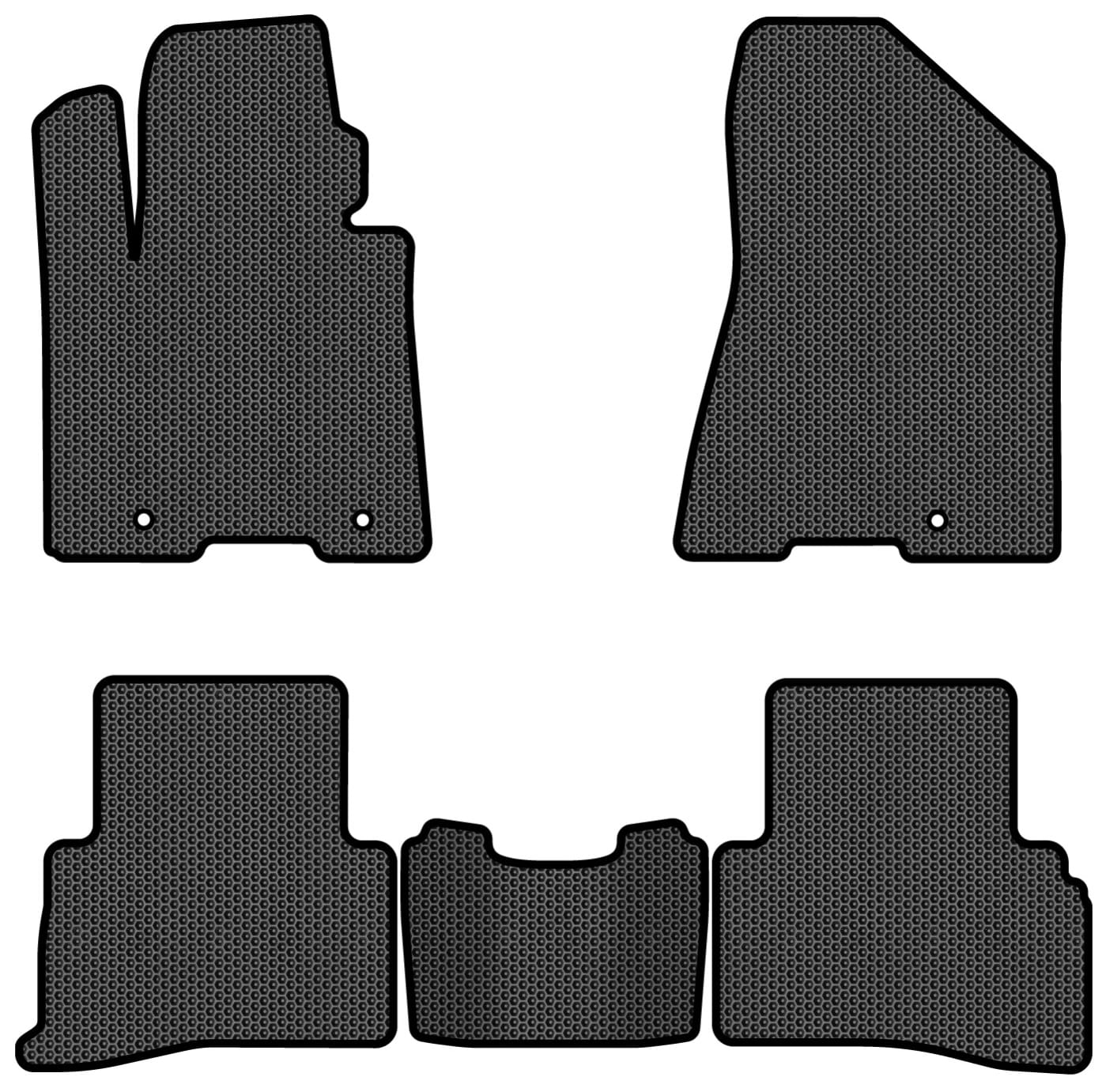 EVA килимки в салон авто EVAtech для Sportage (QL) Kia 2016-2021 4 покоління SUV EU (KI3356CV5KH3SBB)