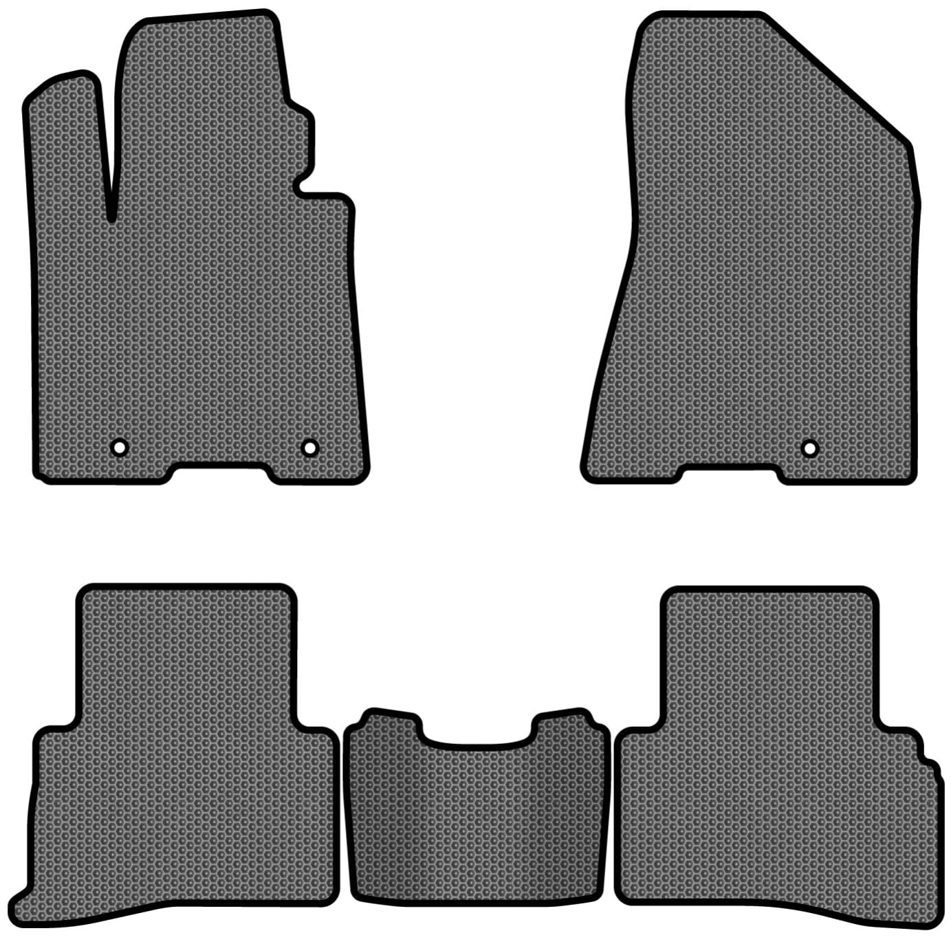 EVA килимки в салон авто EVAtech для Sportage (QL) Kia 2016-2021 4 покоління SUV EU (KI3356CV5KH3SGB)