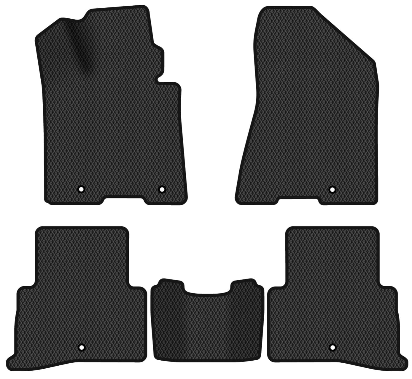 EVA килимки в салон авто EVAtech для Sportage (QL) Kia 2016-2021 4 покоління SUV USA (KI33726CE5KH5RBB)