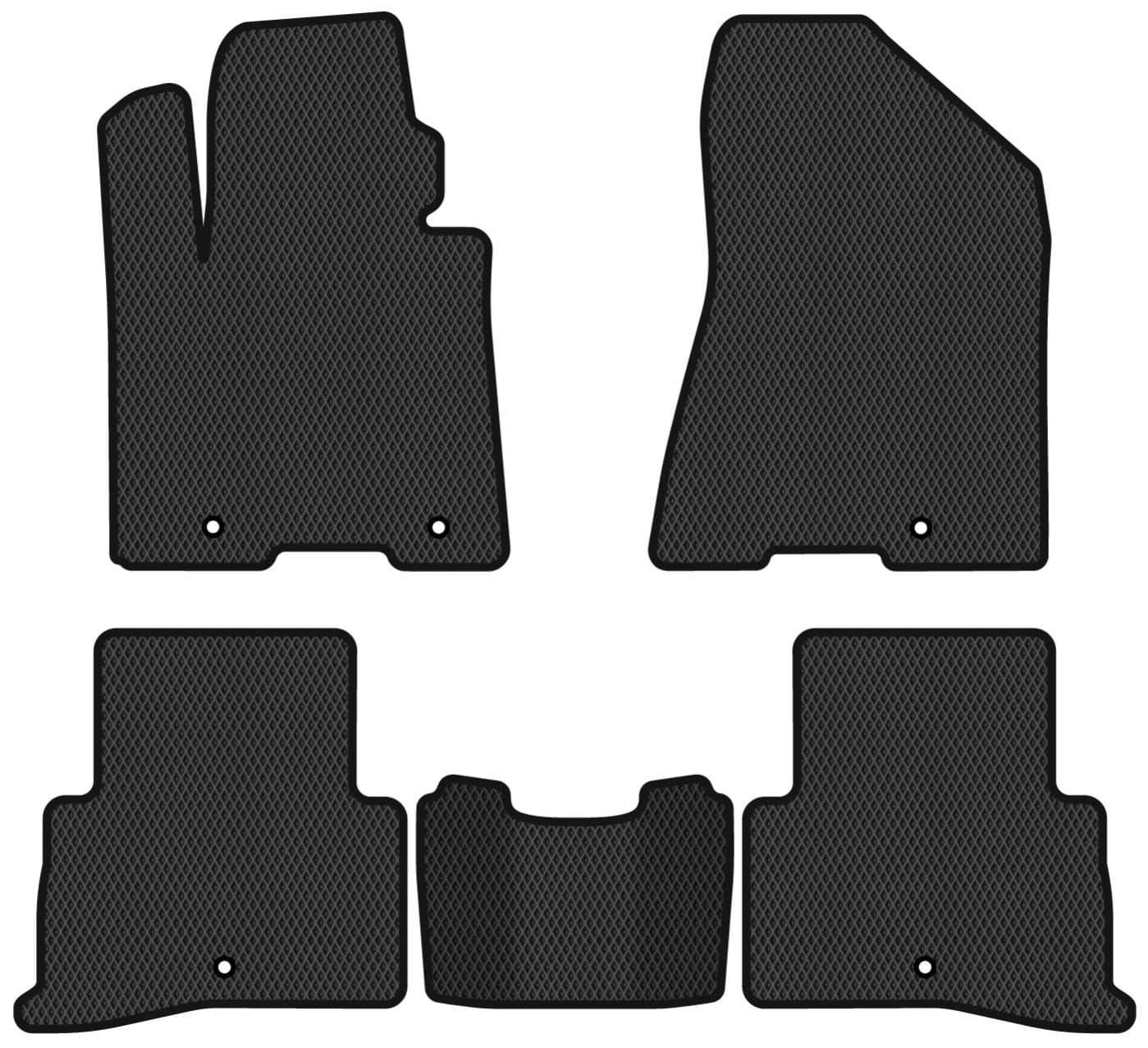 EVA коврики в салон авто EVAtech для Sportage (QL) Kia 2016-2021 4 поколение SUV USA (KI33726CV5KH5RBB)