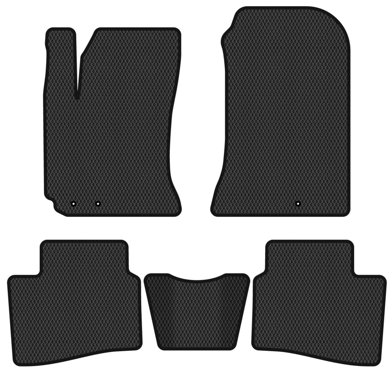 EVA коврики в салон авто EVAtech для Forte (TD) Kia 2008-2012 2 поколение Htb USA (KI34310C5LA3RBB)