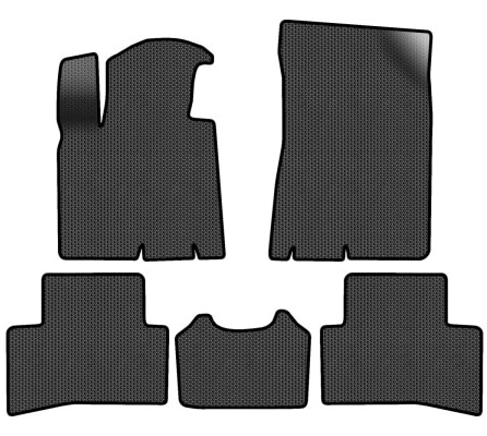 EVA килимки в салон авто EVAtech для Sportage (NQ5) Kia 2021 5 покоління SUV EU (KI42641C5SBB)