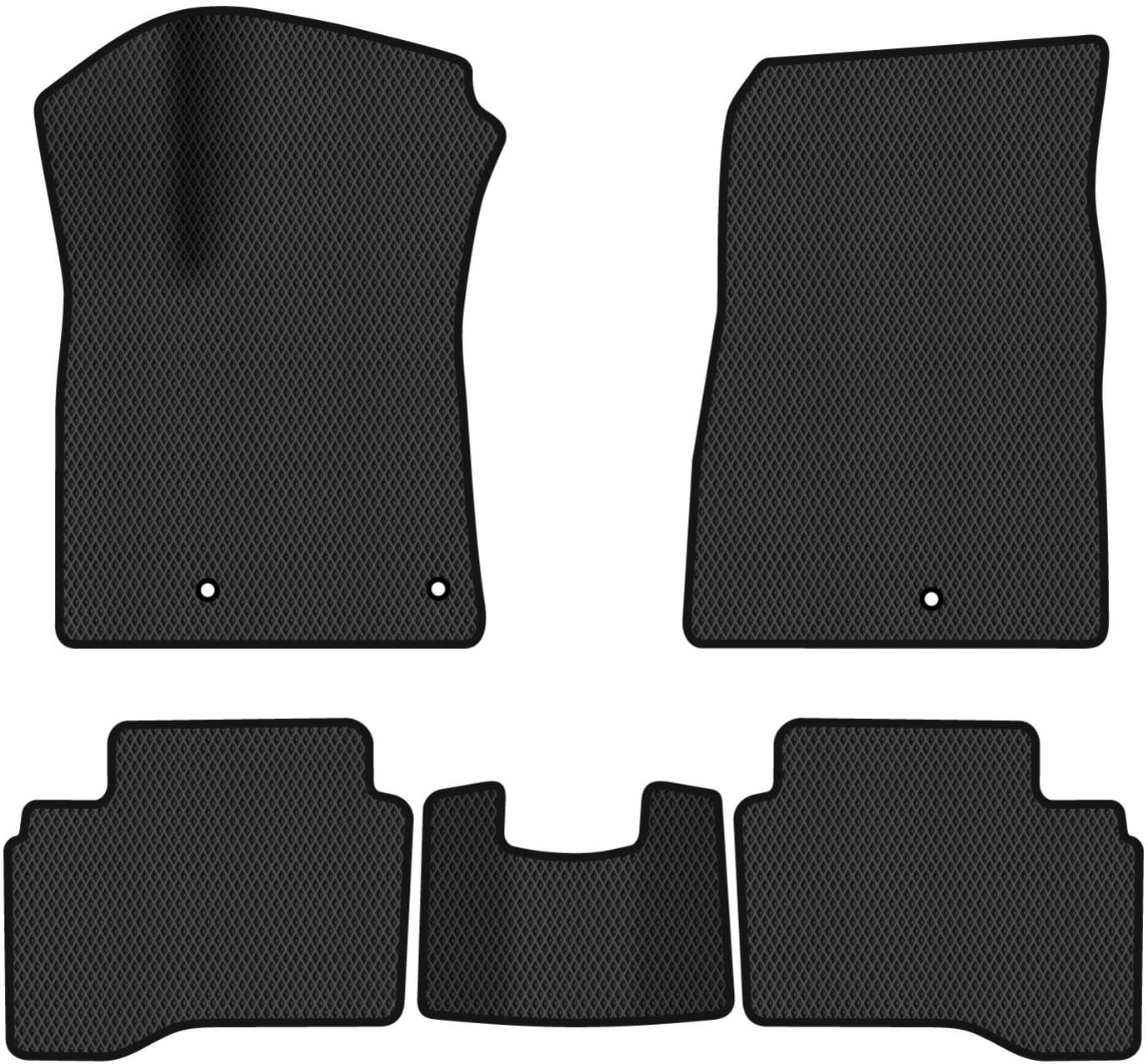 EVA коврики в салон авто EVAtech для Niro (DE) Hybrid Kia 2016-2021 1 поколение SUV Korea (KI43215CDB5RBB)