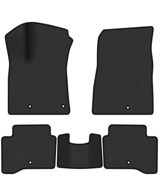 EVA килимки в салон авто EVAtech для Niro (DE) Plug-in Hybrid (Squib VL+VR) Kia 2016-2021 1 покоління SUV Korea (KI43232CDK5KH5RBB)