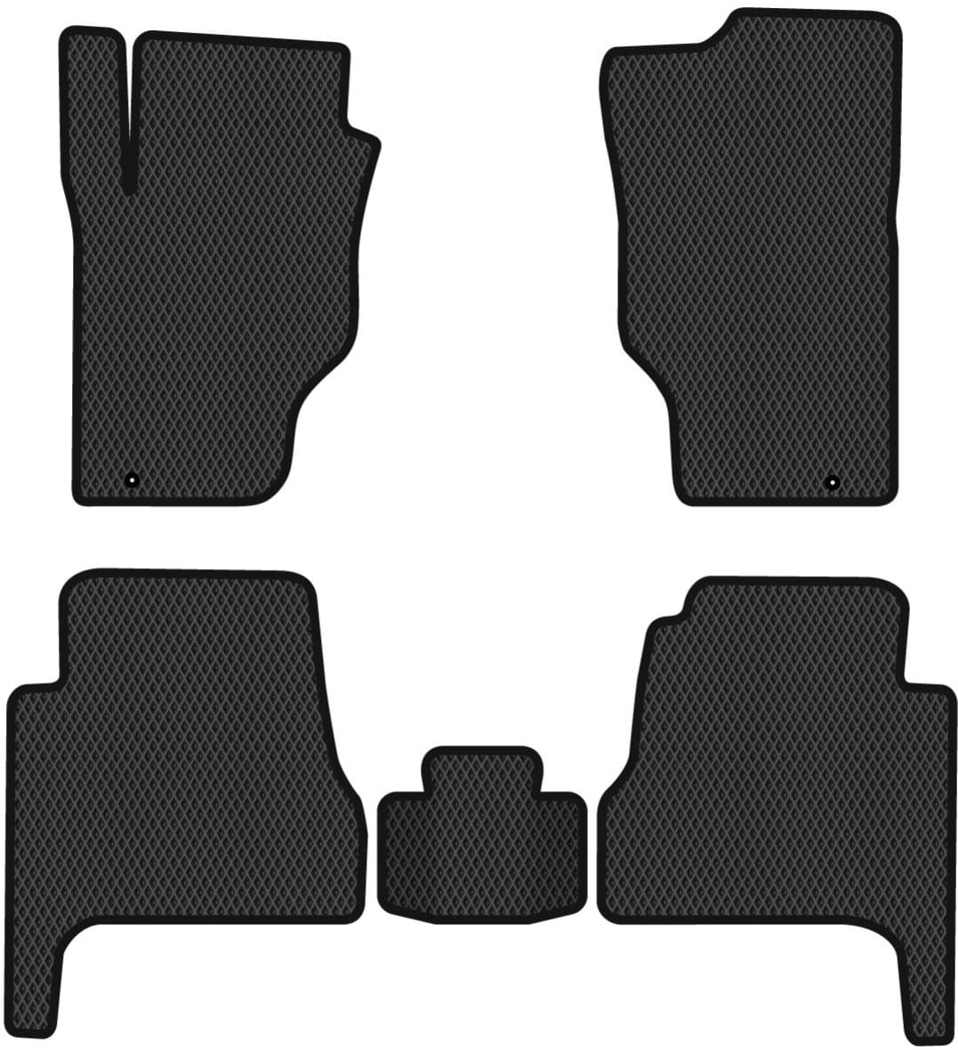 EVA коврики в салон авто EVAtech для Sorento (BL) 5 seats Kia 2002-2009 1 поколение SUV Korea KI43605C5RBB