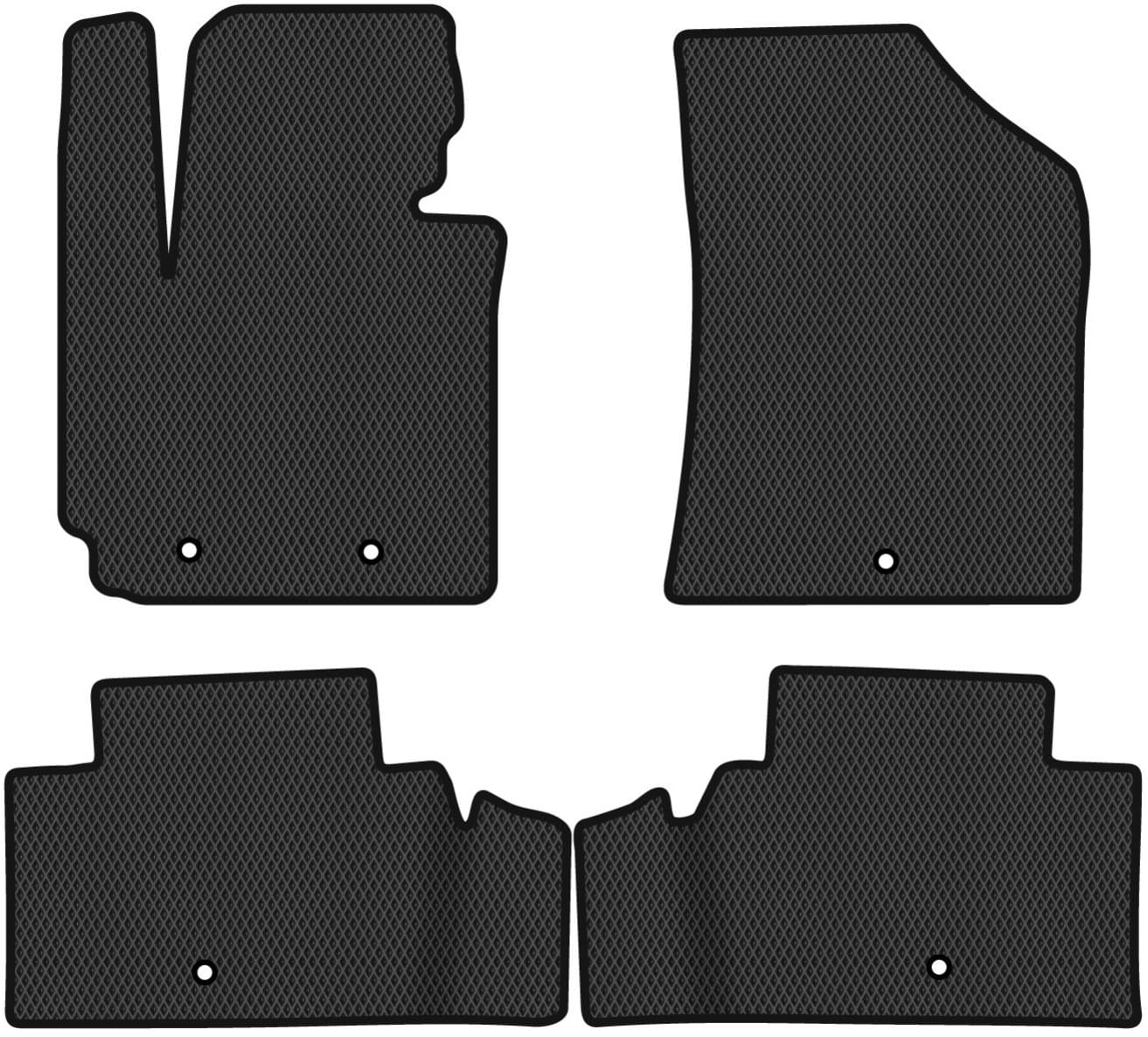 EVA коврики в салон авто EVAtech для Soul (PS) Kia 2014-2016 2 поколение Htb USA KI43684PVC4KH5RBB