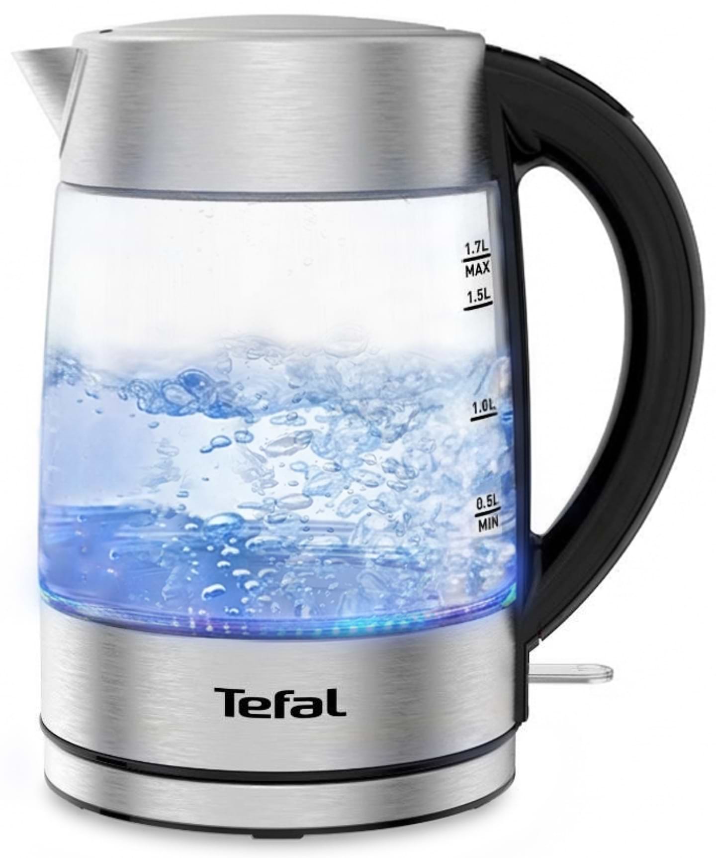 Купить Электрический чайник Tefal Glass kettle KI772D38 - Фото 1 Электрический чайник Tefal Glass kettle KI772D38 - Фото 1