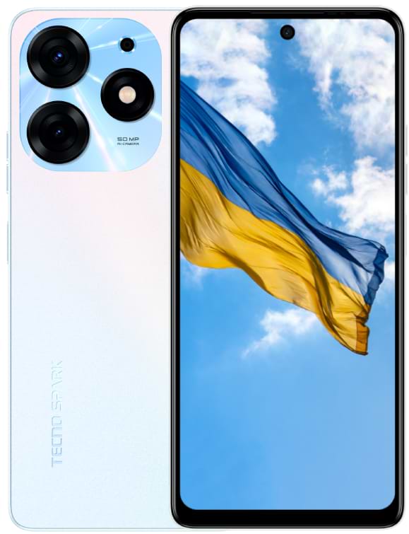 Фото - Смартфон Tecno Spark 10 Pro 8/256Gb Pearl White (KI7)