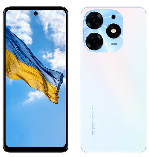 Фото - Смартфон Tecno Spark 10 Pro 8/256Gb Pearl White (KI7)