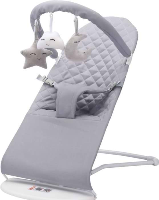 Кресло-шезлонг Kidilo Baby Shaking chair DKL-1108 Grey