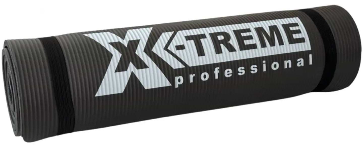 Коврик для йоги и фитнеса X-Treme NBR 183x61x1 см черный (XTFMNBR-1.0BLA)