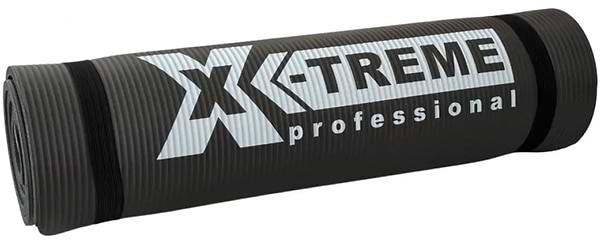 Фото - Килимок для йоги та фітнесу X-Treme NBR 183x61x1 см чорний (XTFMNBR-1.0BLA)