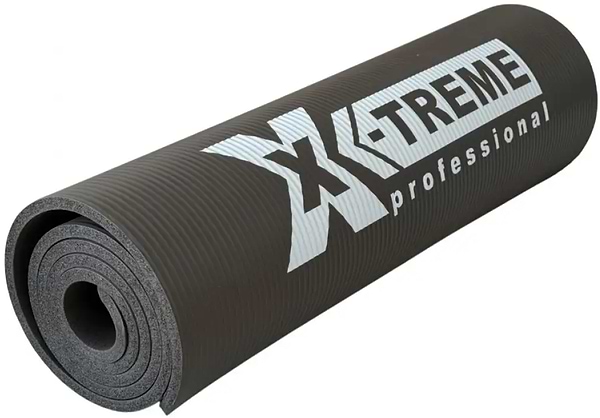 Фото - Килимок для йоги та фітнесу X-Treme NBR 183x61x1 см чорний (XTFMNBR-1.0BLA)
