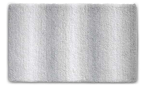 Фото - Коврик для ванной комнаты Kela Ombre 120х70х3.7 см скалисто-серый (23575)