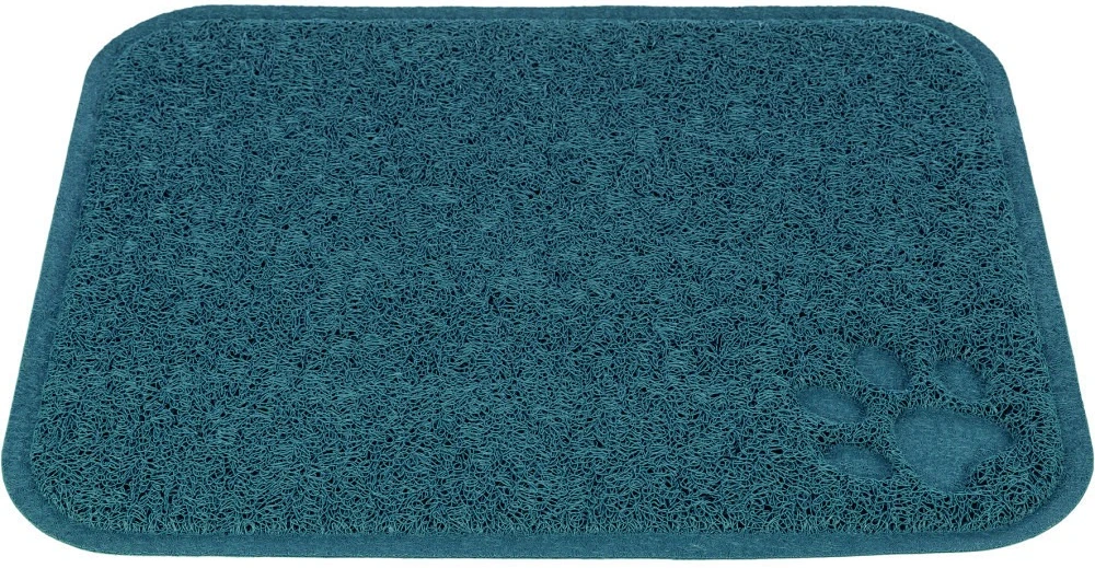 Коврик под лоток для кошек Trixie ПВХ 37х45 см голубой (4011905403694)