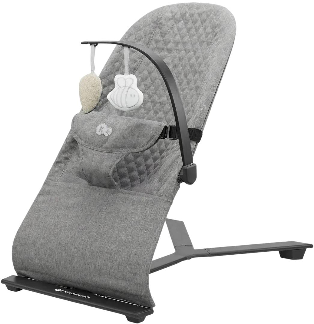 Кресло-шезлонг Kinderkraft Mimi Dark Grey (KBMIMI00DGR0000)