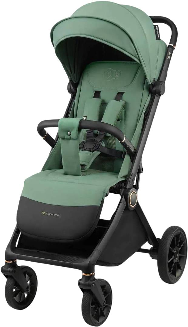 Коляска прогулянкова Kinderkraft Dave Sage Green (KSDAVE00GRE0000)