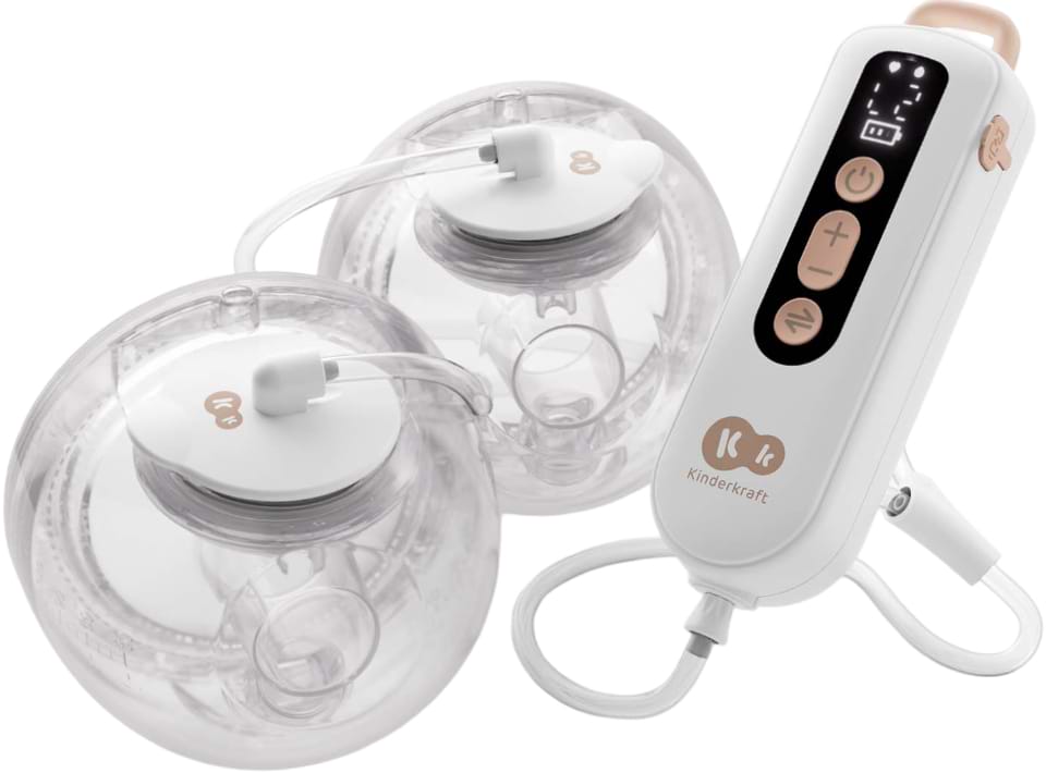 Электрический молокоотсос Kinderkraft GentleFlow Gold (KEGEFL00GLD0000)