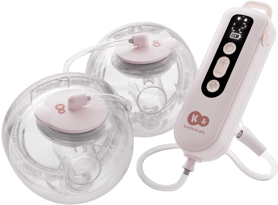 Электрический молокоотсос Kinderkraft GentleFlow Pink (KEGEFL00PNK0000)