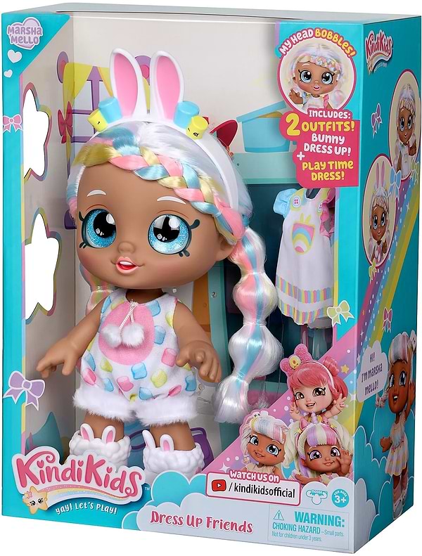Фото - Лялька Kindi Kids Марша Мелло - Зайченя "DRESS UP FRIENDS" (50064)