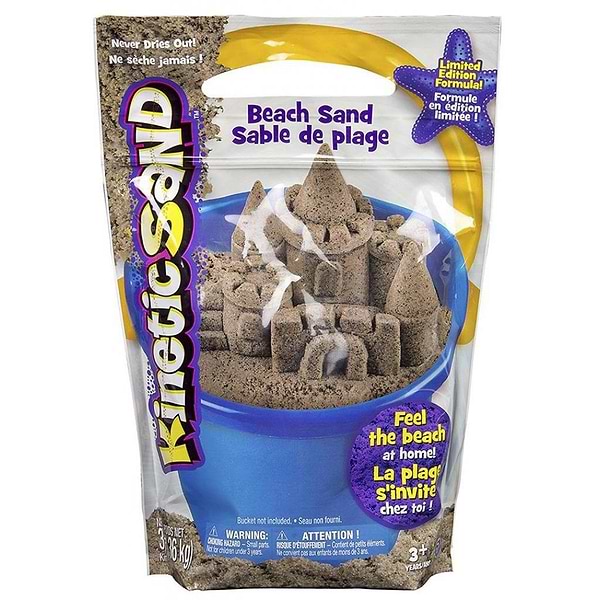 Фото - Кінетичний пісок Kinetic Sand Beach Натуральний колір 1360 г (71435)
