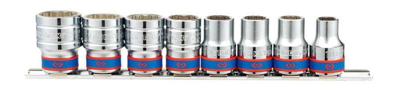 Набір торцевих голівок KING TONY 1/2'' 8 шт. (4010MR02)