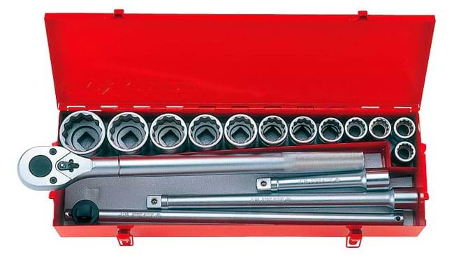 Набор торцевых головок KING TONY 3/4'' 7/8''- 2'' 16 шт. (6016SR)