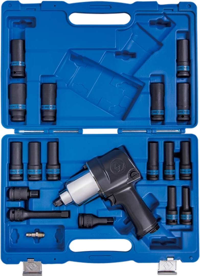 Гайковерт пневматический KING TONY 1/2" 19 пр. (44108AMP01)